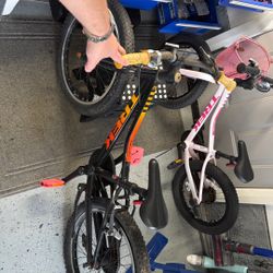 2 Kids TREK bicycles