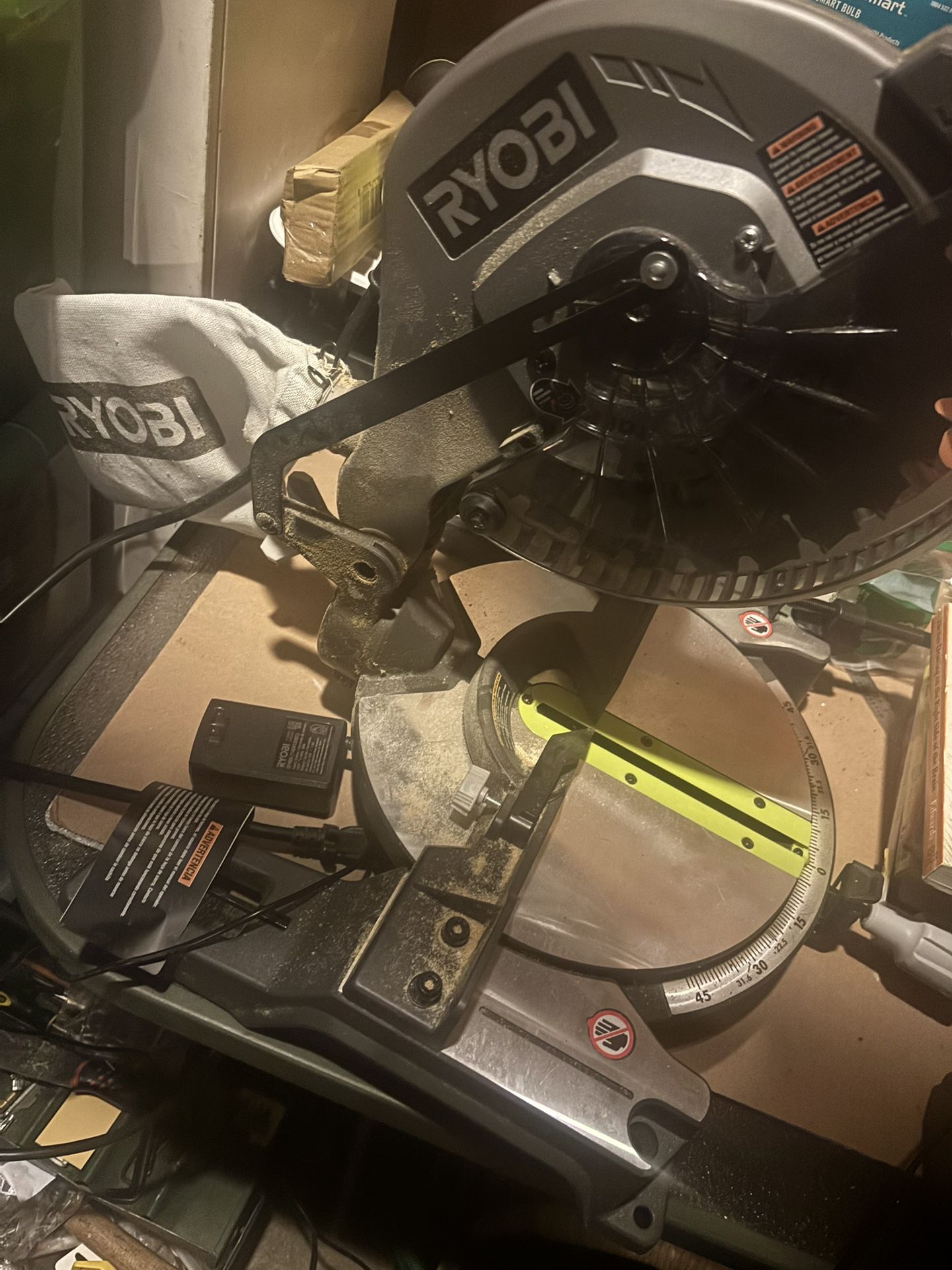 Ryobi 10 In Miter Saw