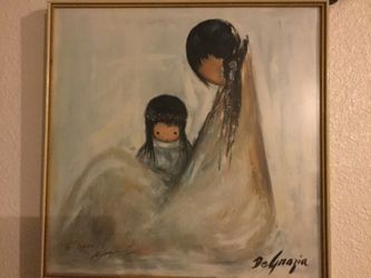 DeGrazia Navajo Mother $75.00