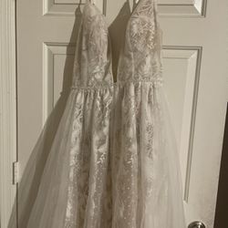 Princess Wedding Dress (Sheer)