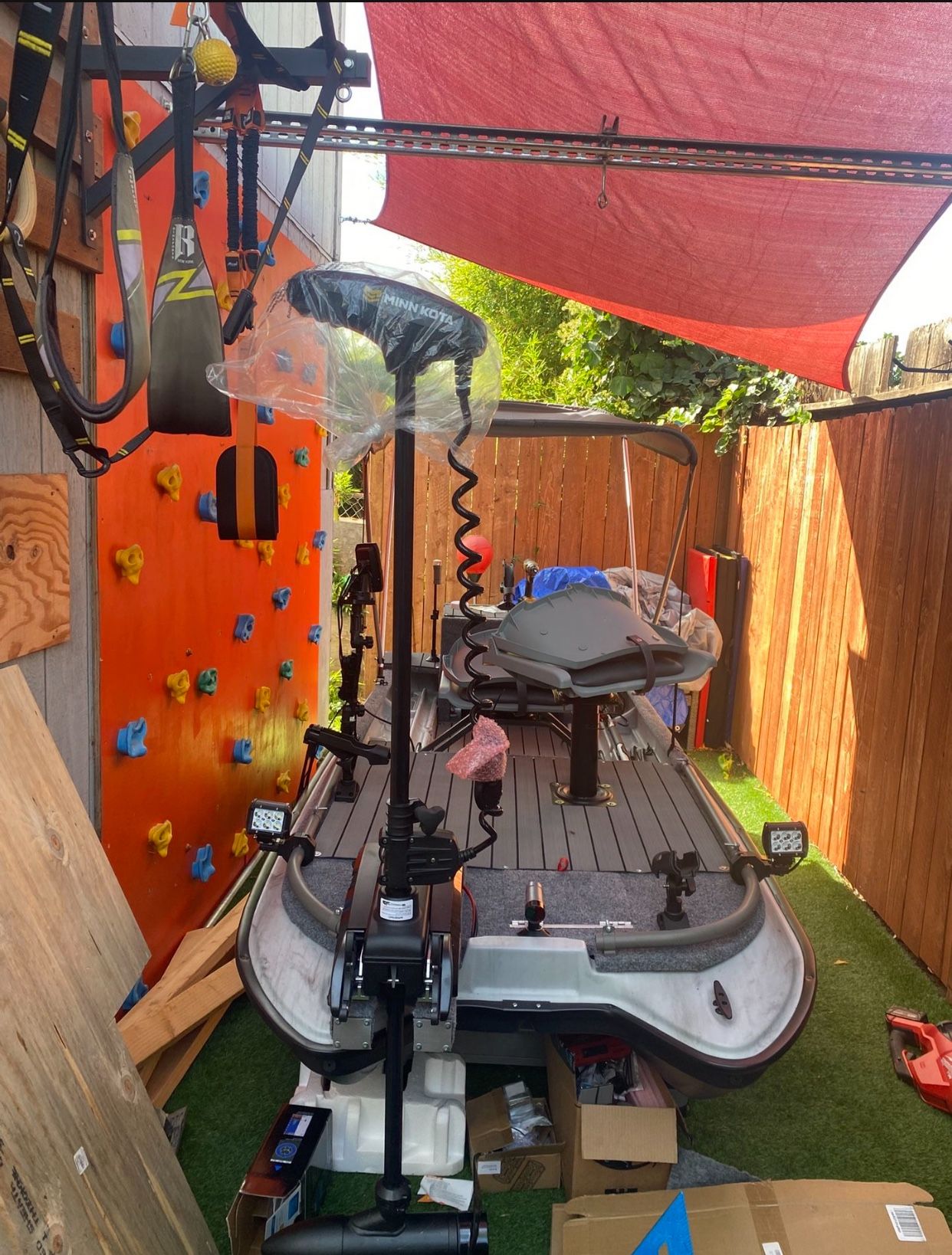 10 Foot Bass Boat.
