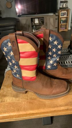 Men’s Durango boots.