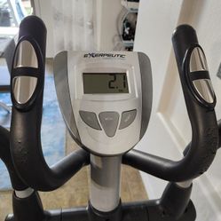 EXERPEUTIC Heavy Duty Magnetic Elliptical with optional Bluetooth App Tracking