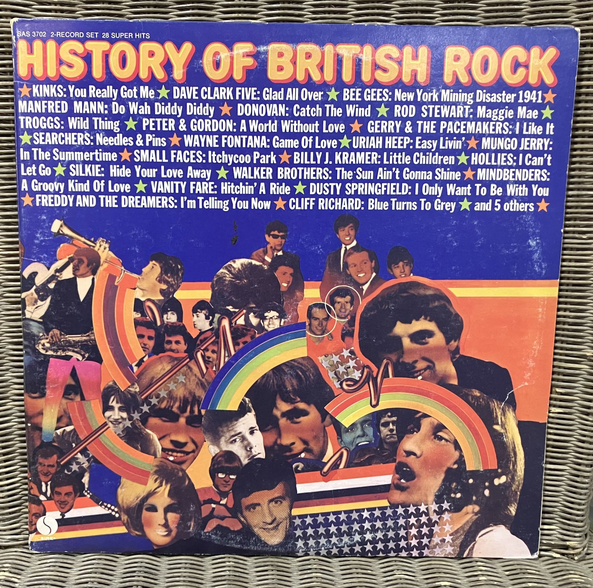 History Of British Rock Vinyl Record 