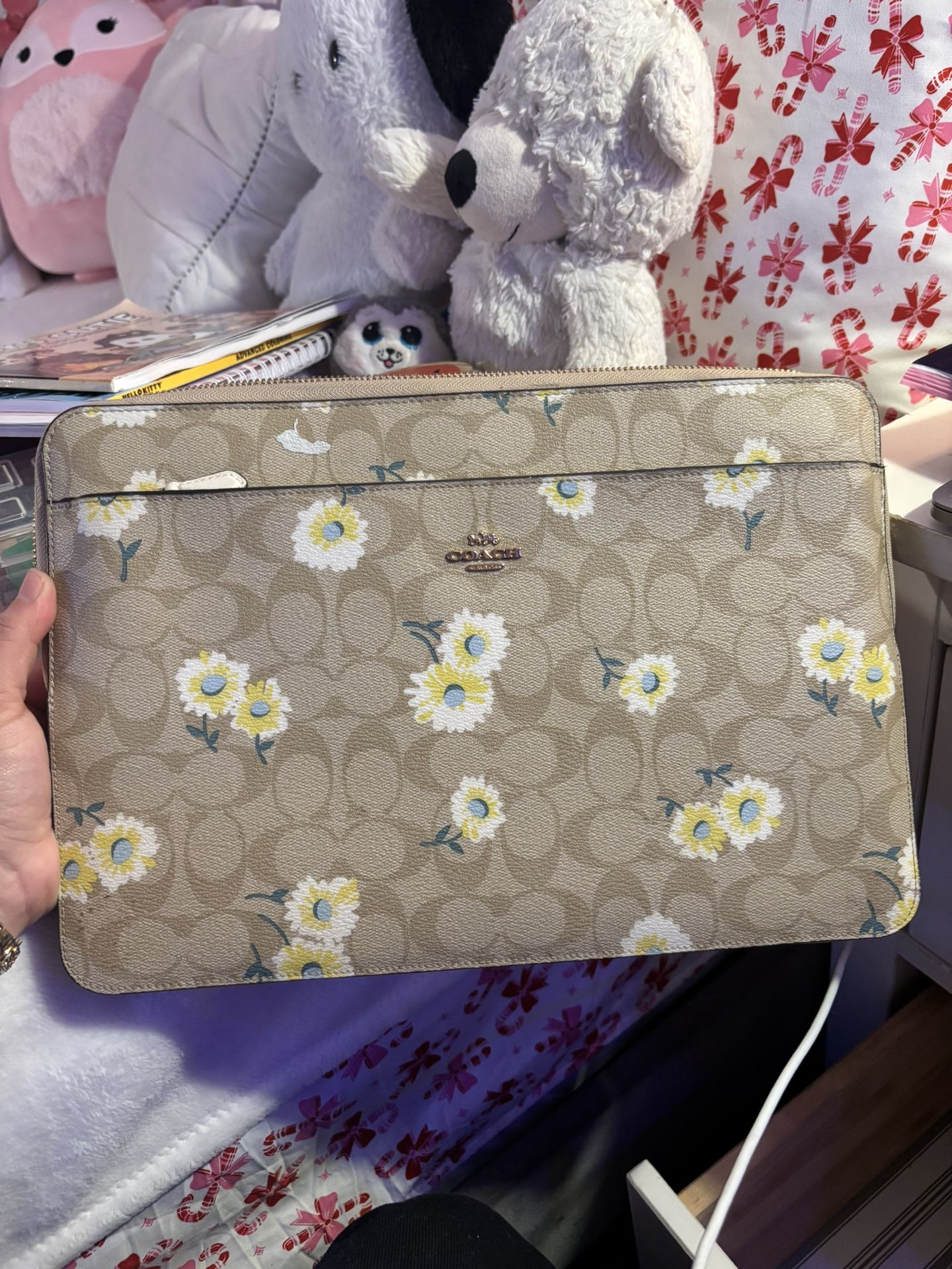 COACH LAPTOP CASE !