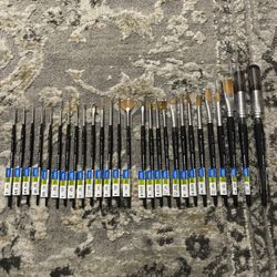 Princeton: Aqua Elite Series - Synthetic Watercolor Paint Brush Bundle #1 (27)