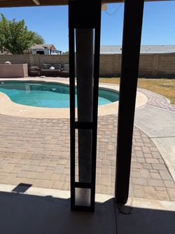 Pet door for sliding glass door