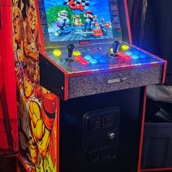 Turbo Street Fighter Arcade1up Cabinet With Over 15,000 Video Games 
