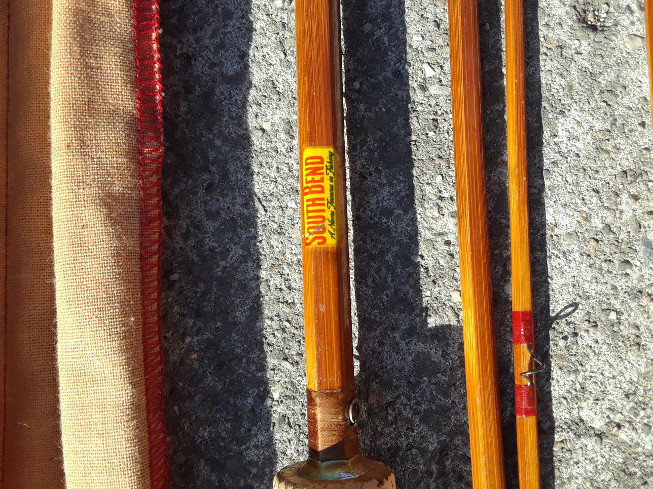 Vintage South Bend fly fishing Rod