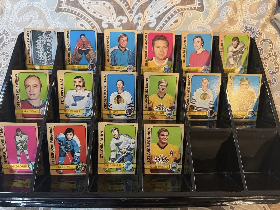 1972-73 Topps Hockey Card Lot - 51 Different Cards - No Duplicates