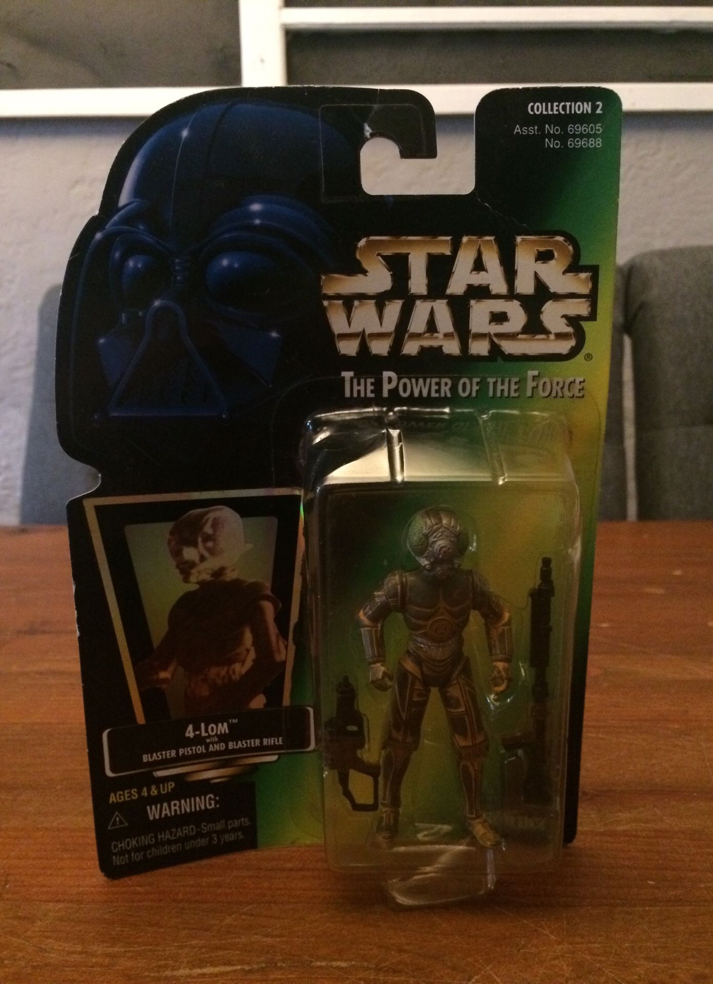 Star Wars The Power of the Force Collection 2 4-Lom droid bounty hunter action figure