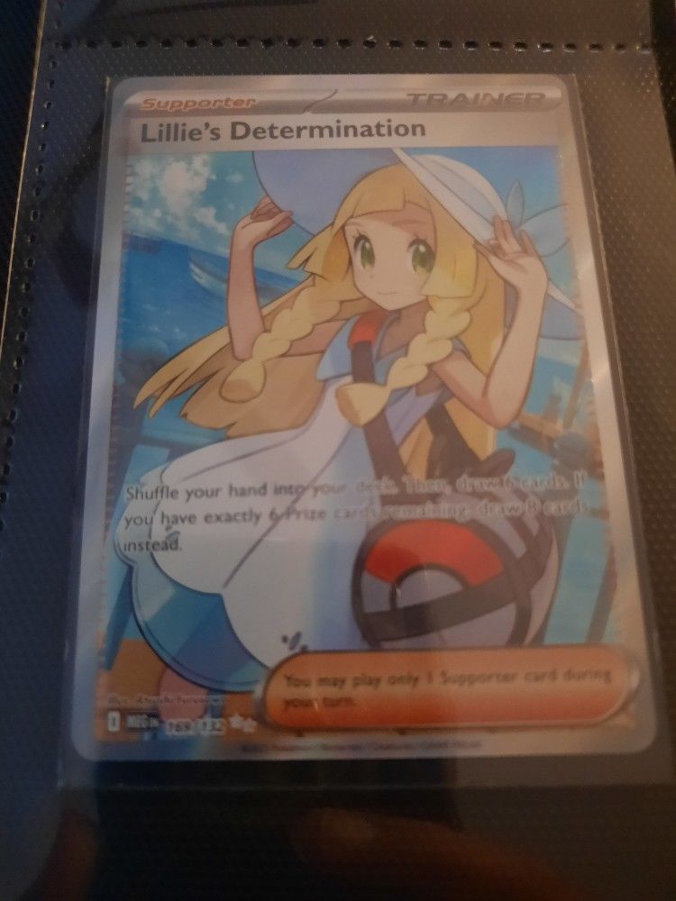 Illie Detrmination Card.