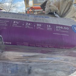 Insulation 3 1/2. 24”   96.  13 Pieces 