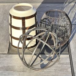 Set Of Black And White Decor Items