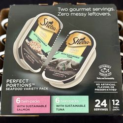 Sheba’s Salmon/Tuna Cat Food