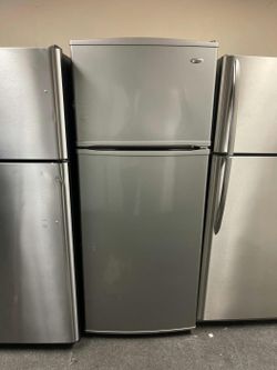 Amana Top Mount Refrigerator Stainless Steel