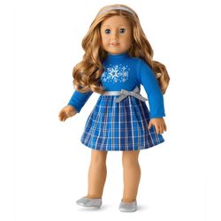 American Girl Holiday Outfit For Doll New