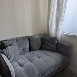 Love Seat - Dark Grey