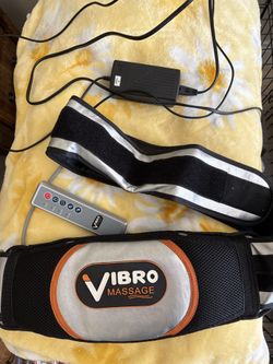 Electric Vibro Massage Belt – Stomach Slimming & Fat Burning Tool