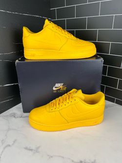 Nike Air Force 1 Low '07 Pro-Tech Waterproof University Gold SZ 10.5