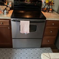 Electric Oven And Microwave 