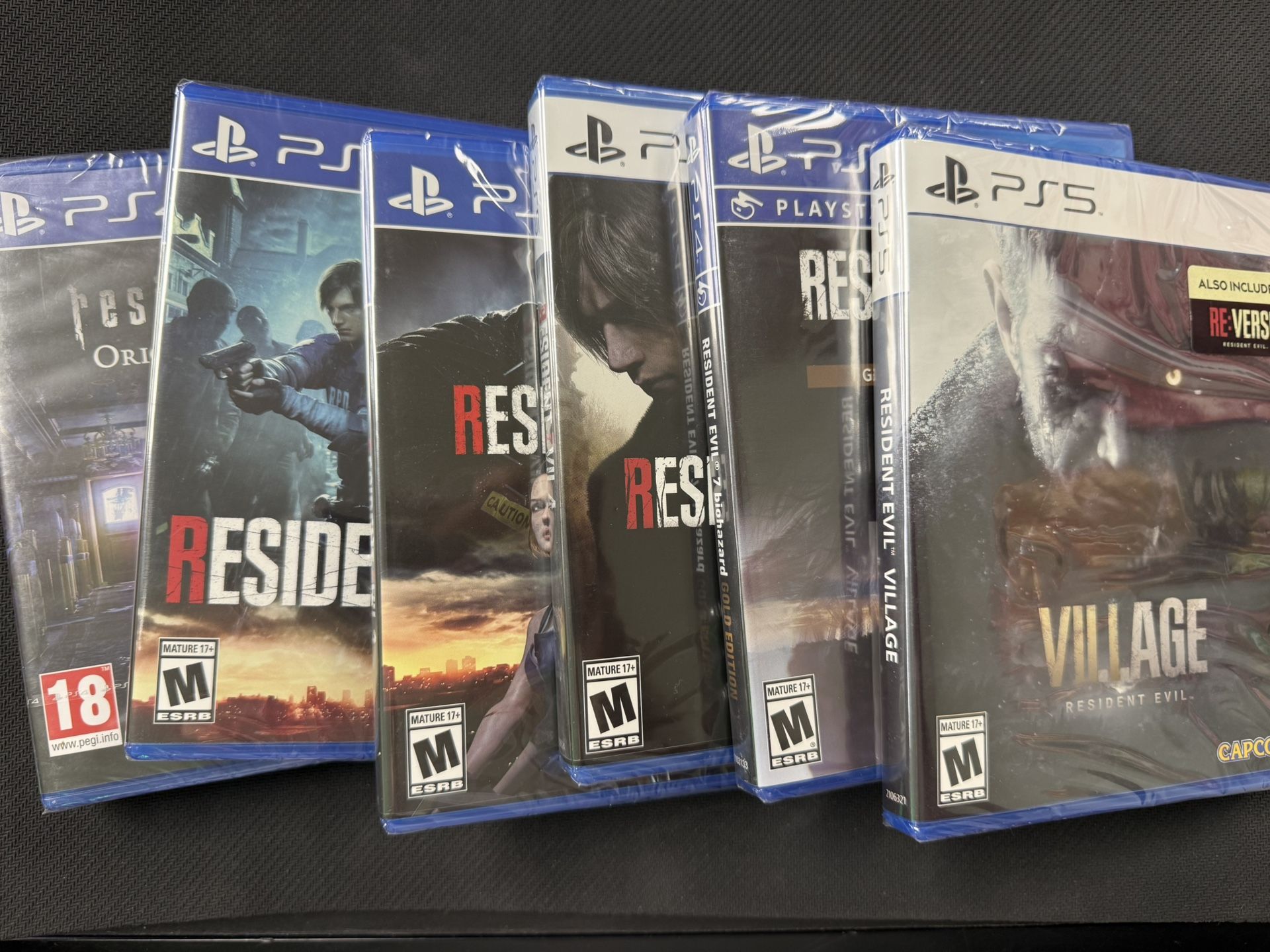 Resident Evil Bundle Collection w/ 6 Games - New | Factory Sealed