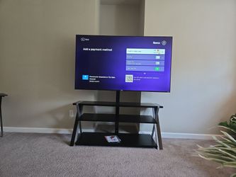 65" Roku Tv with TV stand