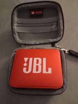 Jbl go 2 Bluetooth speaker with case.