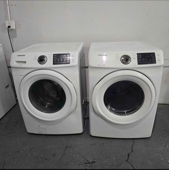 Samsung Washer And Electric Dryer
