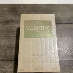 Valentino Uomo Born In Roma The Gold Eau de Toilette 3.4 oz/100 ml Spray for Men