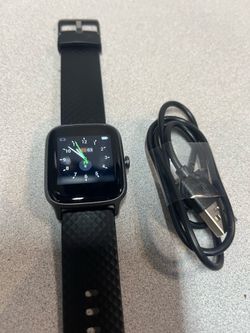 Letsfit IW1 advance, fitness and health, tracking Smartwatch-Black Excellent