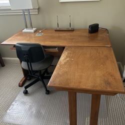 Office Desk With Chair 