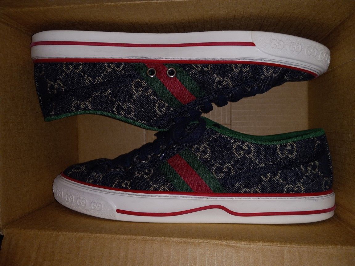 1977 Gucci Tennis Shoes Used But Clean Condition