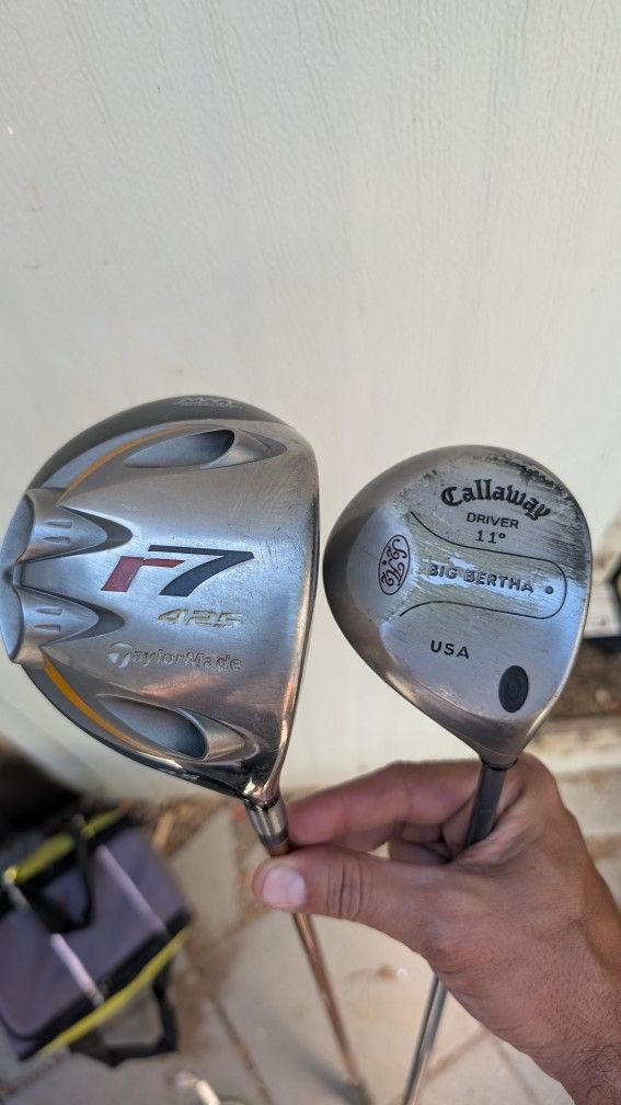 Taylor Made and Callaway Drivers