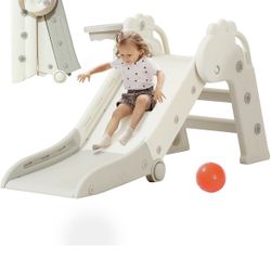 Open Box - Toddler Slide, Kids Indoor Outdoor 