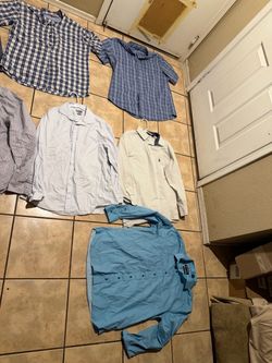 Lots of Men's Button-Down Shirts