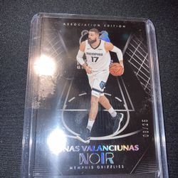 2019-20 Panini Noir JONAS VALANCIUNAS Association #30
