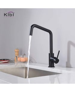KlBl Macon Single Handle Faucet, Matte Black 