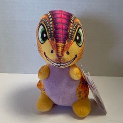 Dinosaur 10" Parasaurolophus Orange Stuffed Animal Plush Paradise Dino Doll New 