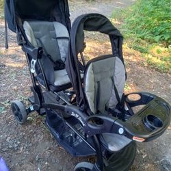 Sit And Stand Stroller 