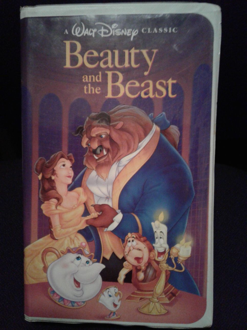 3 Black Diamond Disney VCR Movies Beauty & the Beast