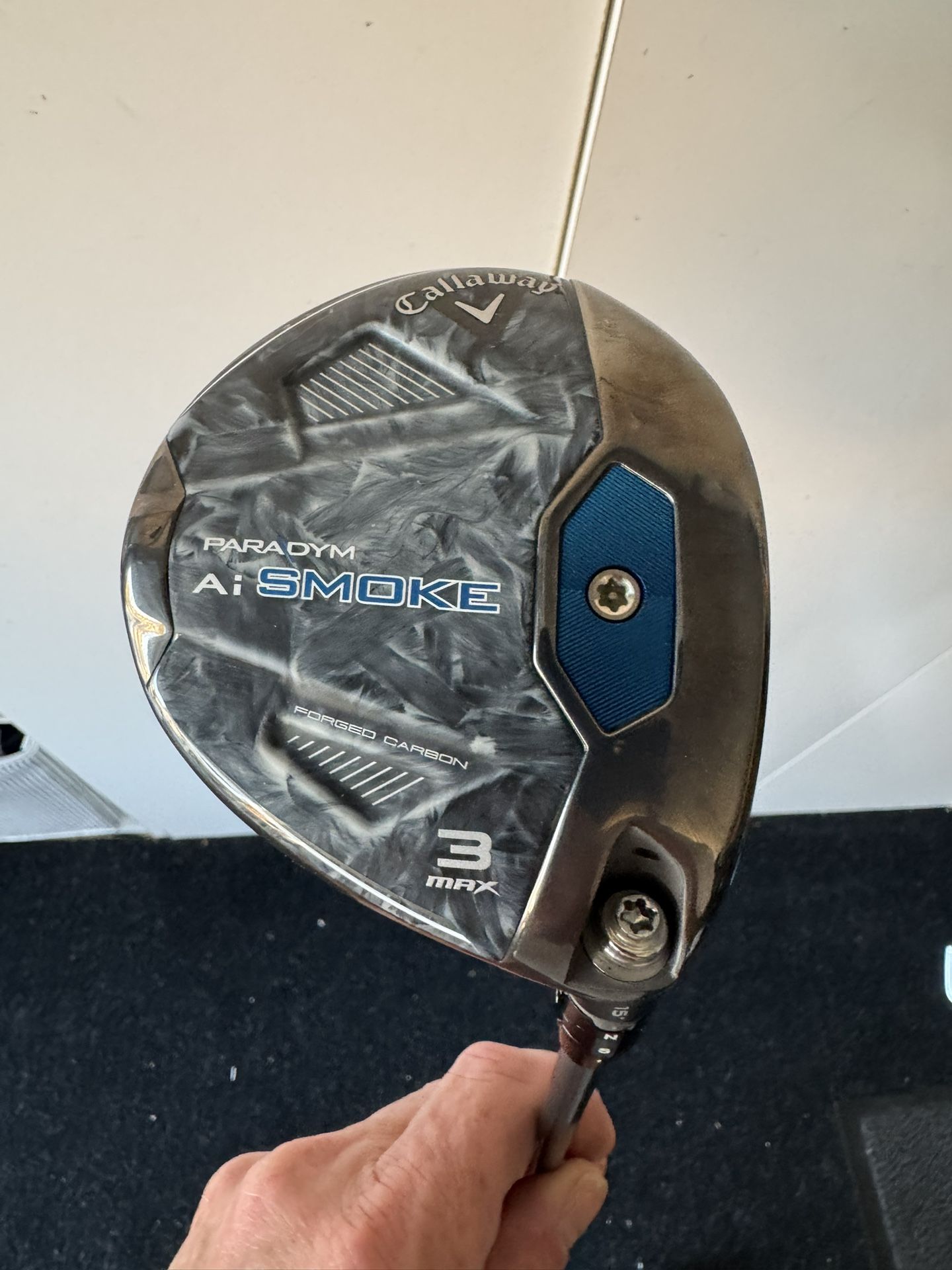 Like New Callaway Paradym Ai Smoke Max Golf 3 Fairway Wood