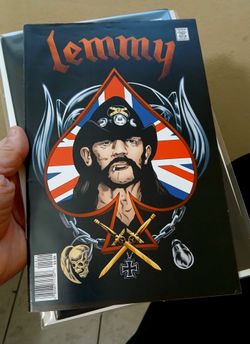 Lemmy/Motorhead Bio Comic Book