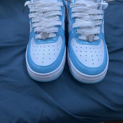 Light Blue Bapesta- Size 9 with Box OG