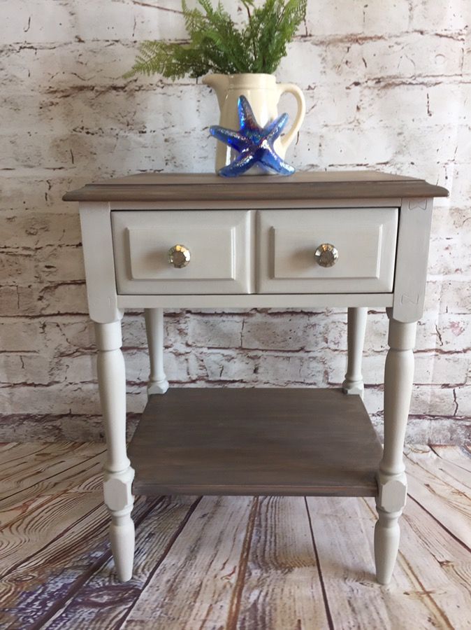 Farmhouse Side Table or Nightstand