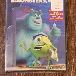 Monsters Inc DVD