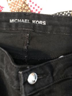 16 W Michael Kors black jeans