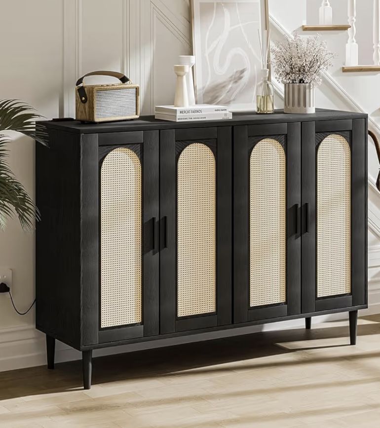 Rattan buffet Cabinet / Entertainment Stand