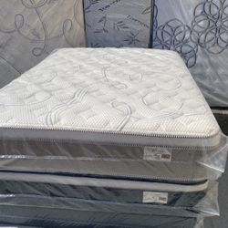 😴Mattress🥱 ✨Pillow top ✨12” inches tall 💥Queen $199 💥Full $180 💥Twin $150 💥King $330 💥Cal king $330 💥Delivery available🚛