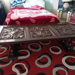 Beautiful Decorative Vintage Coffee Table 74 Long 17 Height 33 Deep